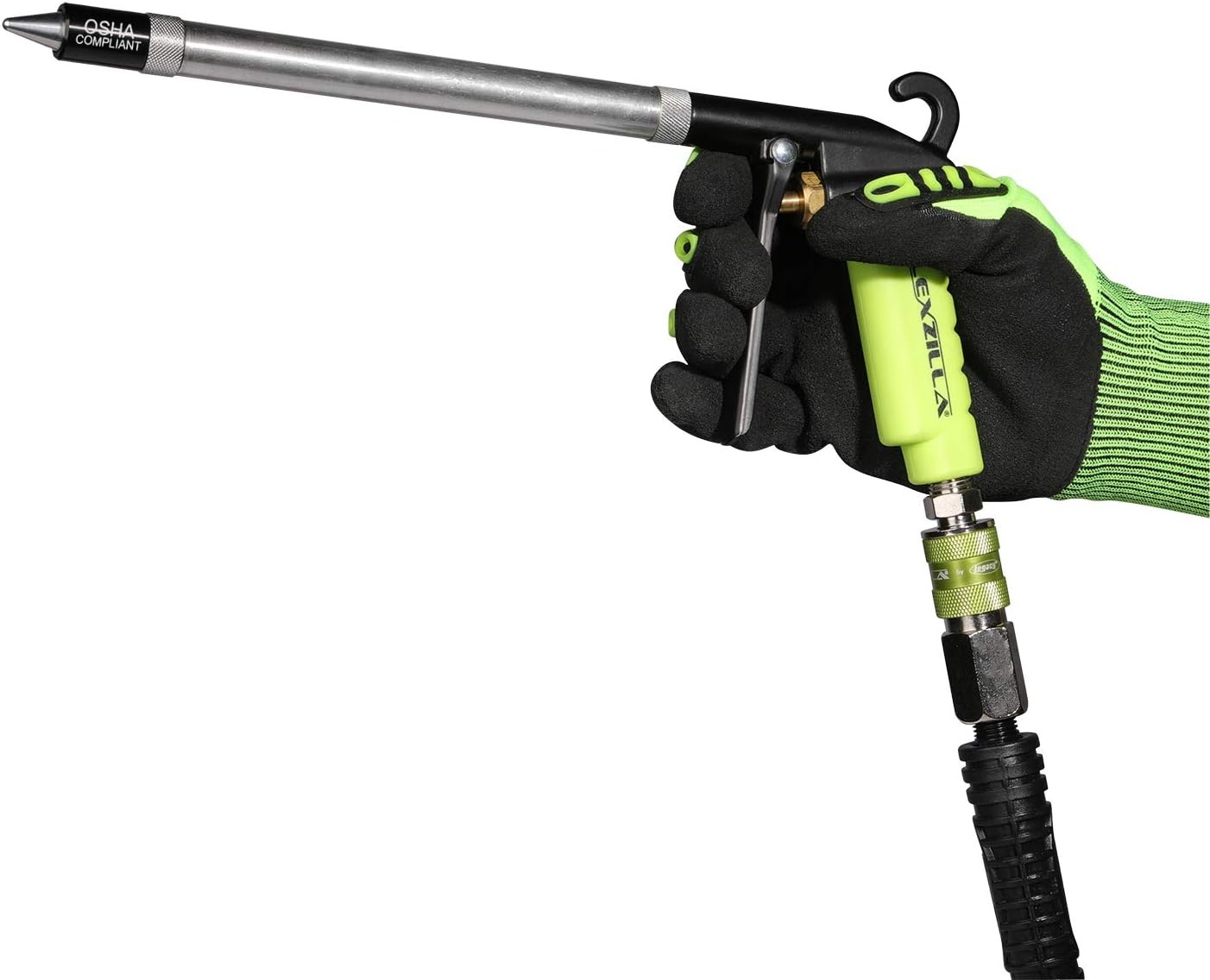 imageFlexzilla X1 Blow Gun Kit 10Piece ZillaGreen AG1500FZKIT