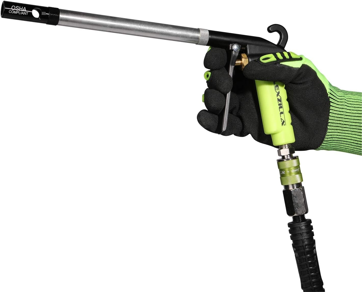 imageFlexzilla X1 Blow Gun Kit 10Piece ZillaGreen AG1500FZKIT
