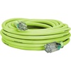 imageFlexzilla Pro Extension Cord 123 AWG SJTW 25 ft Lighted Plug IndoorOutdoor ZillaGreen  FZ51282510 Gauge