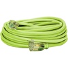 imageFlexzilla Pro Extension Cord 123 AWG SJTW 25 ft Lighted Plug IndoorOutdoor ZillaGreen  FZ51282514 Gauge