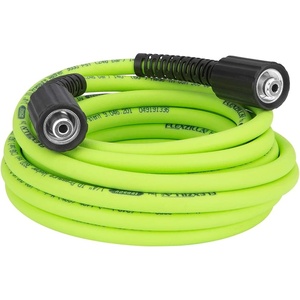Flexzilla HFZPW36425M-E 3600 PSI, 25′ Pressure Washer Hose, 1/4 in. x 25 ft, ZillaGreen(1/4 in x 25 ft)