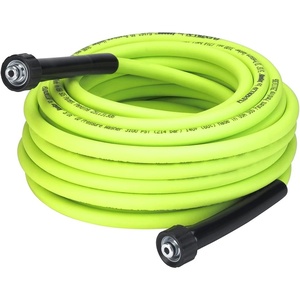 Flexzilla HFZPW36425M-E 3600 PSI, 25′ Pressure Washer Hose, 1/4 in. x 25 ft, ZillaGreen(5/16 in x 50 ft)