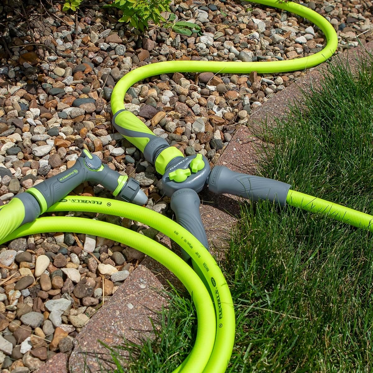 imageFlexzilla 2Way Hose Splitter ZillaGreenGray HFZGA60
