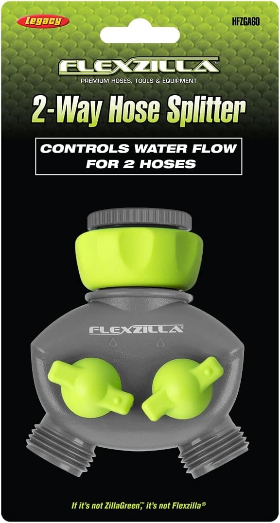 imageFlexzilla 2Way Hose Splitter ZillaGreenGray HFZGA60