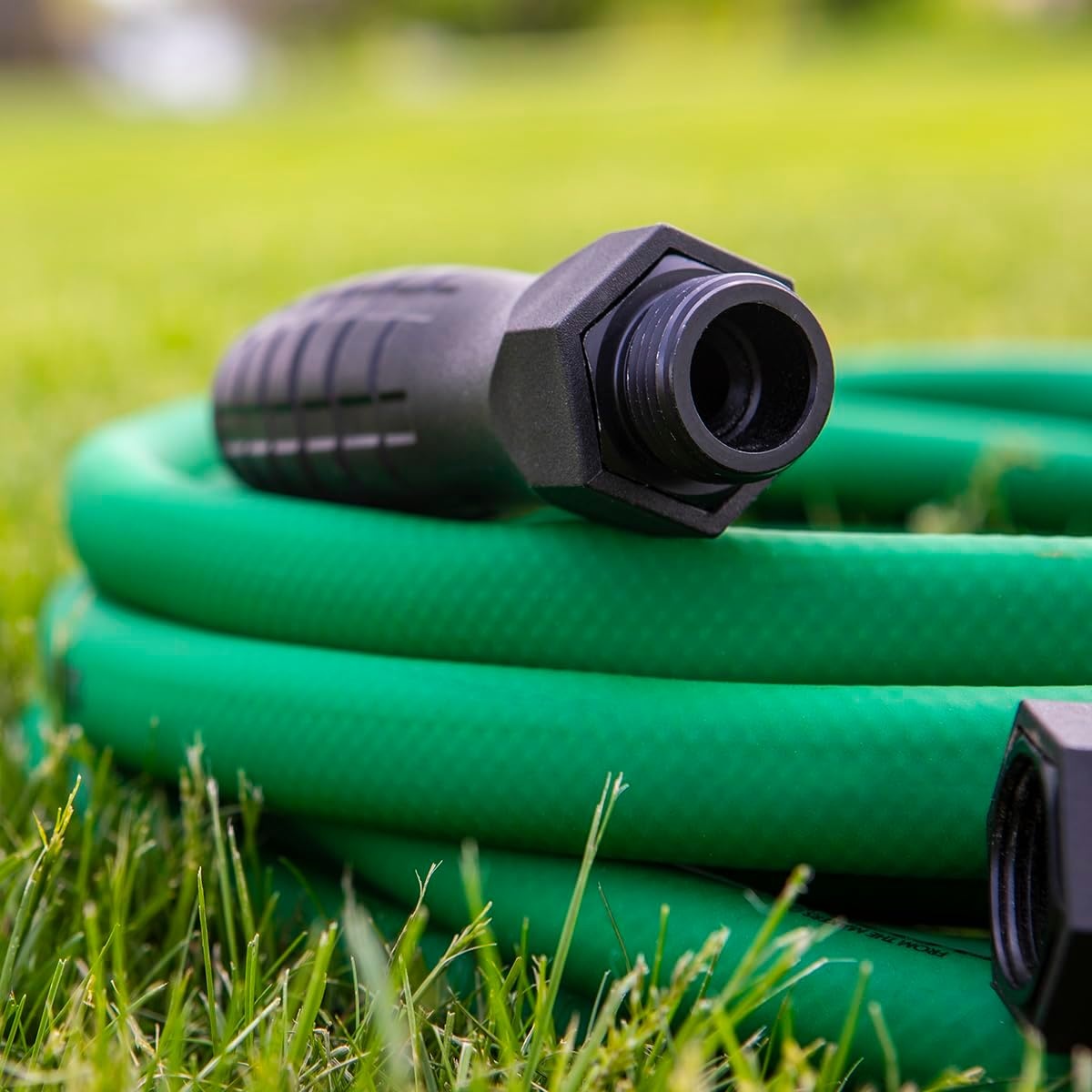 imageFlexzilla Colors LeadIn Garden Hose 58in x 5ft Lightweight AllWeather Water Hose Durable and Flexible LeakFree Connections Forest GreenForest Green