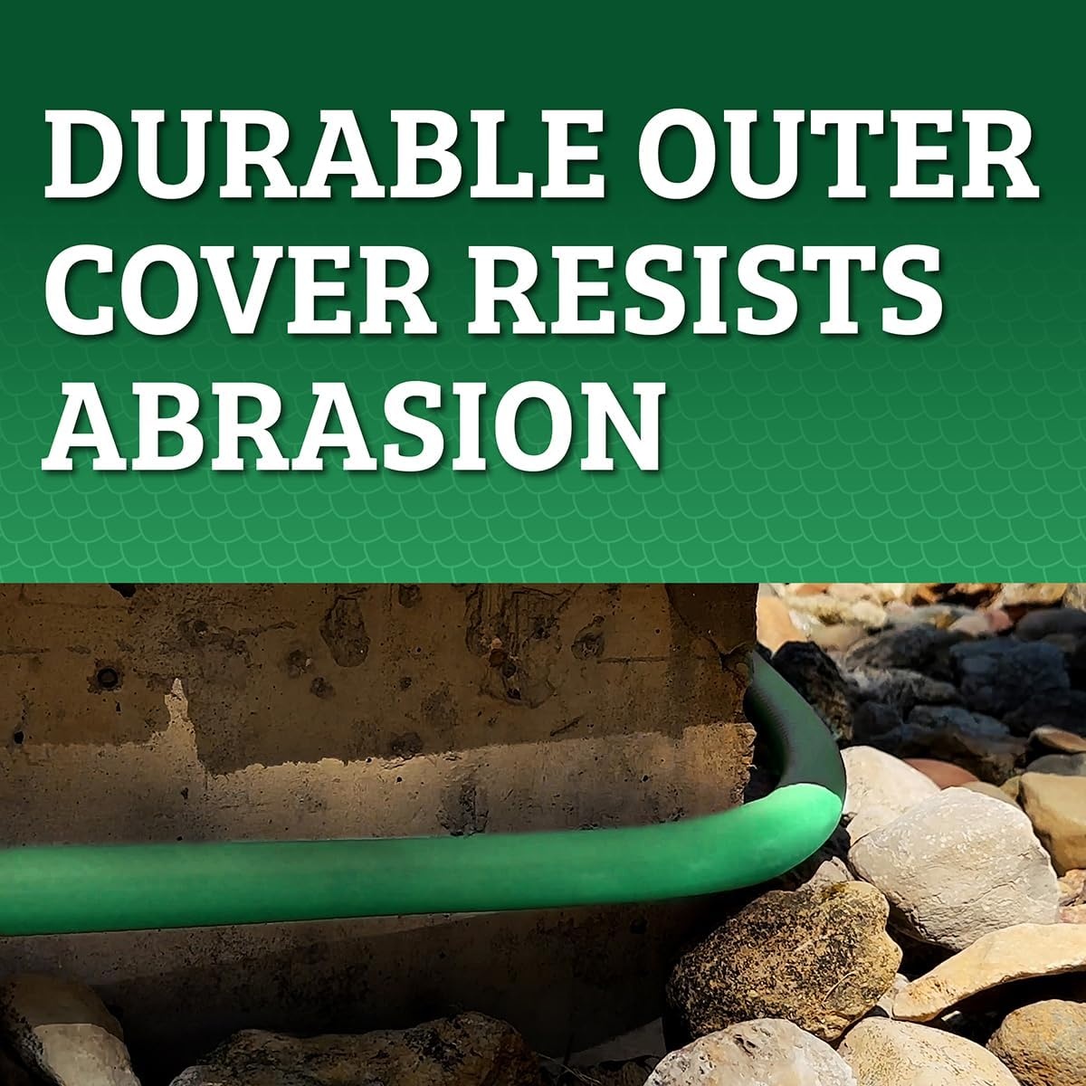 imageFlexzilla Colors LeadIn Garden Hose 58in x 5ft Lightweight AllWeather Water Hose Durable and Flexible LeakFree Connections Forest GreenForest Green