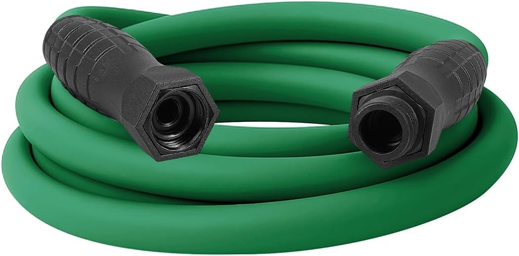 imageFlexzilla Colors LeadIn Garden Hose 58in x 5ft Lightweight AllWeather Water Hose Durable and Flexible LeakFree Connections Forest GreenForest Green