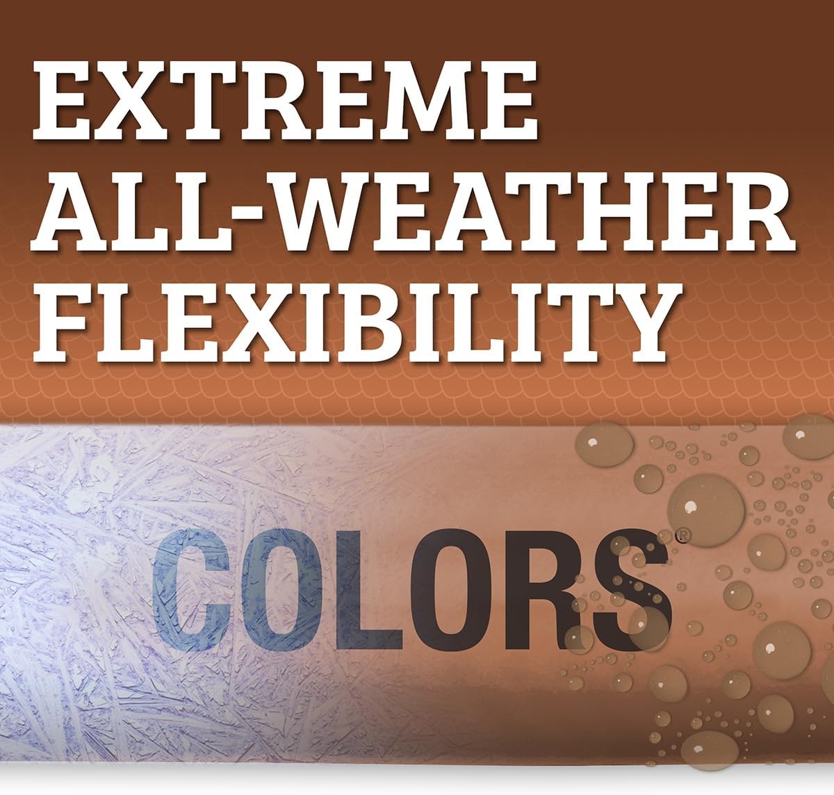 imageFlexzilla Colors LeadIn Garden Hose 58in x 5ft Lightweight AllWeather Water Hose Durable and Flexible LeakFree Connections Forest GreenRed Clay