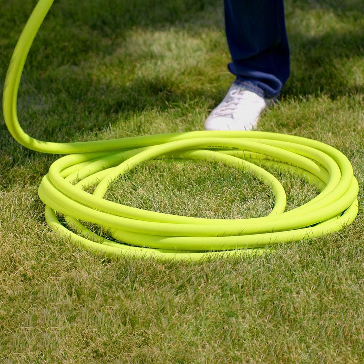 imageFlexzilla Garden Hose 34 in x 50 ft Lightweight AllWeather Water Hose Durable and Flexible LeakFree Connections50ft