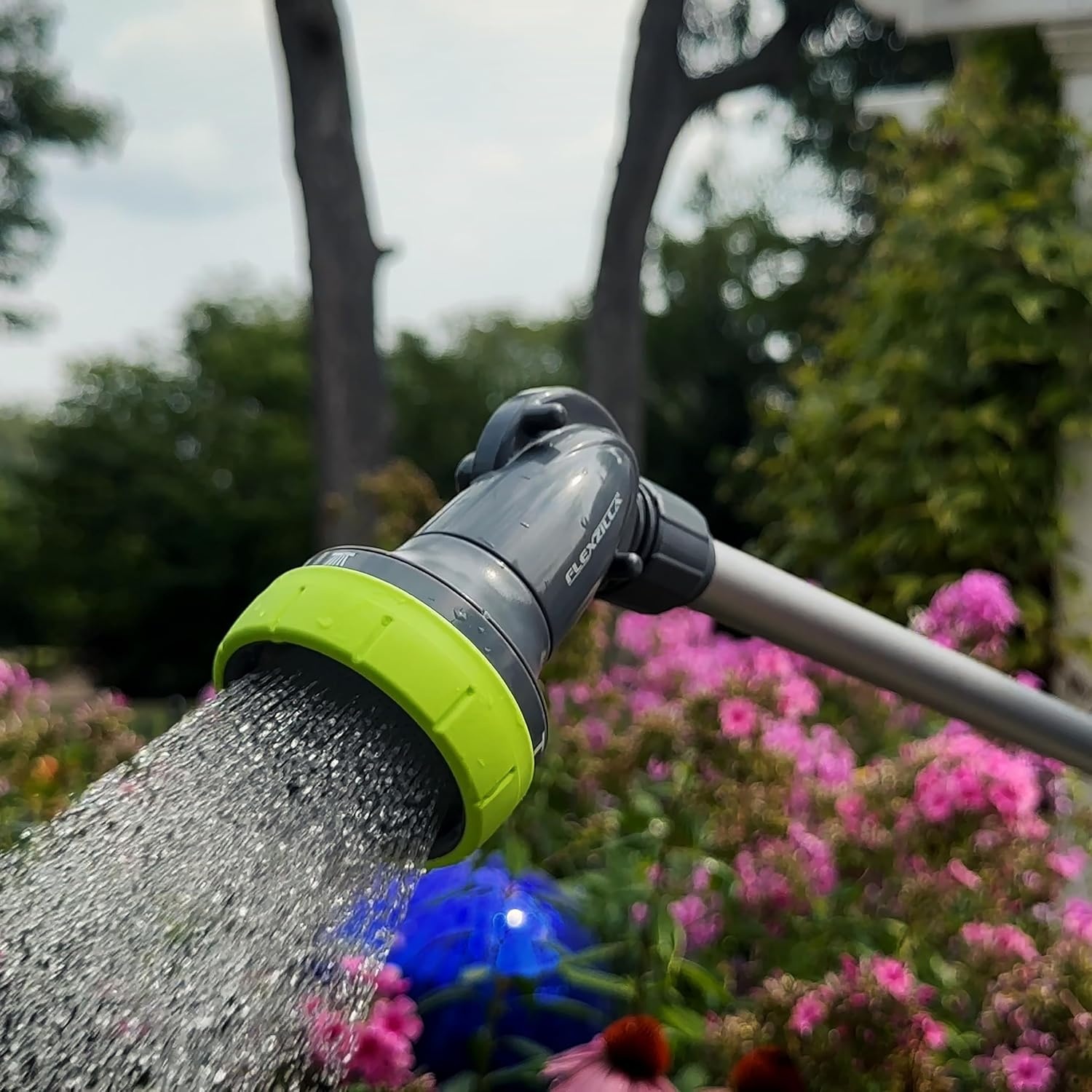 imageFlexzilla Garden Nozzle 3Pattern Adjustable Watering Wand 28 NFZG70 ZillaGreen
