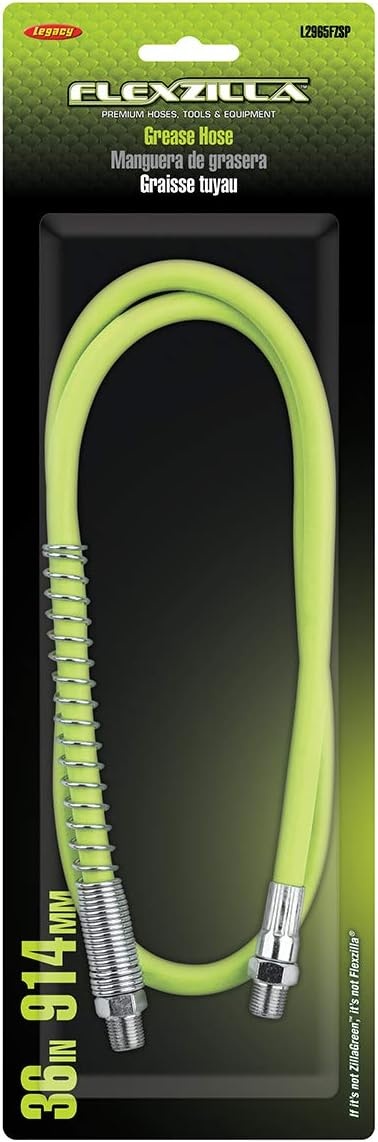 imageFlexzilla Grease Hose with Spring Guard 36 in x 316 in L2925FZSPFlexzilla with Spring Guard