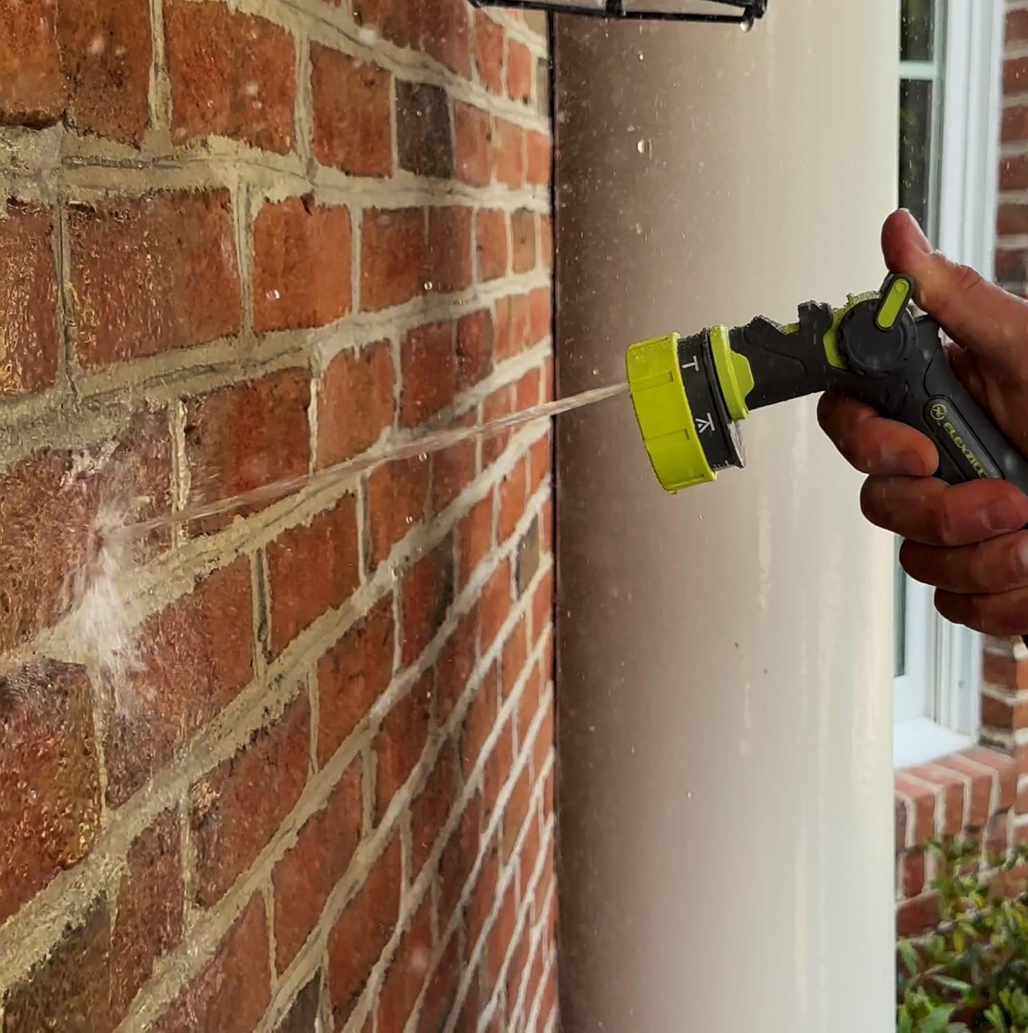 imageFlexzilla Metal Adjustable Pistol Grip Garden Hose Nozzle Sprayer with Durable Metal Construction amp Variable Water Flow7Pattern Pressure Control