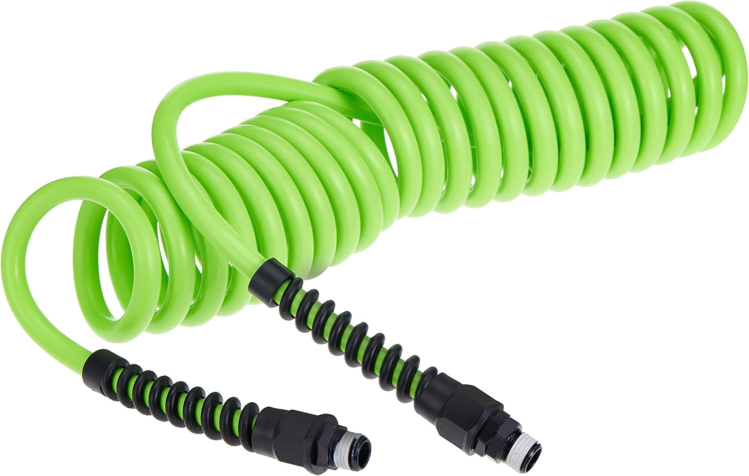 imageFlexzilla Polyurethane Recoil Air Hose 14 in x 25 ft ZillaGreen LP1425AFZ14 x 15 Feet