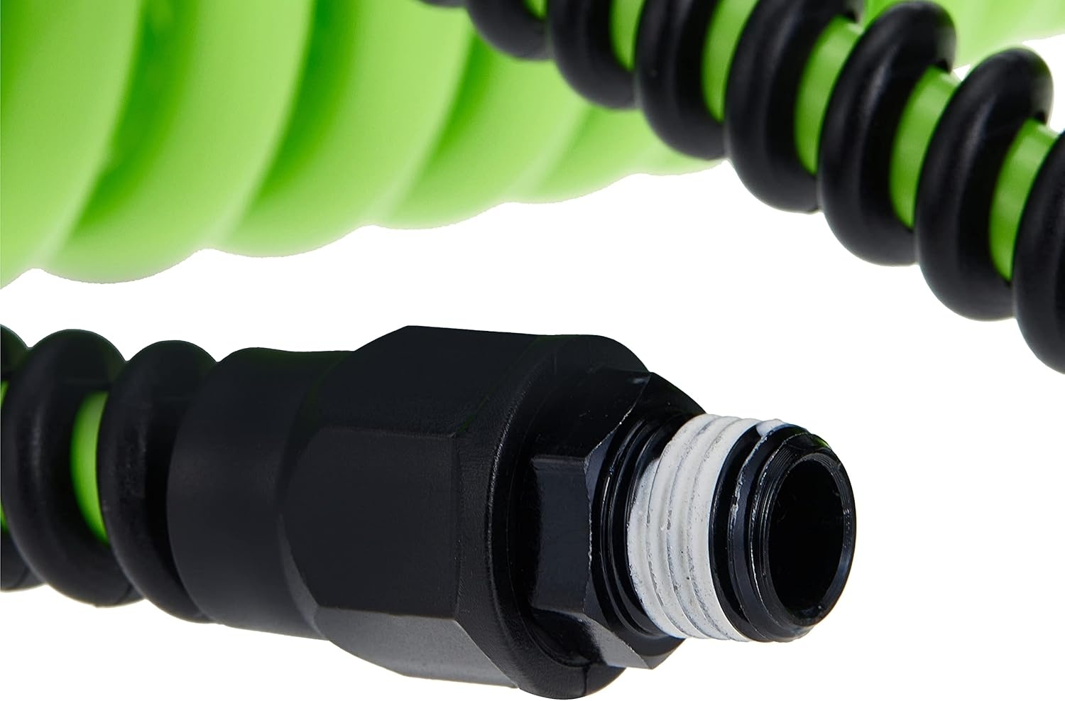 imageFlexzilla Polyurethane Recoil Air Hose 14 in x 25 ft ZillaGreen LP1425AFZ14 x 15 Feet