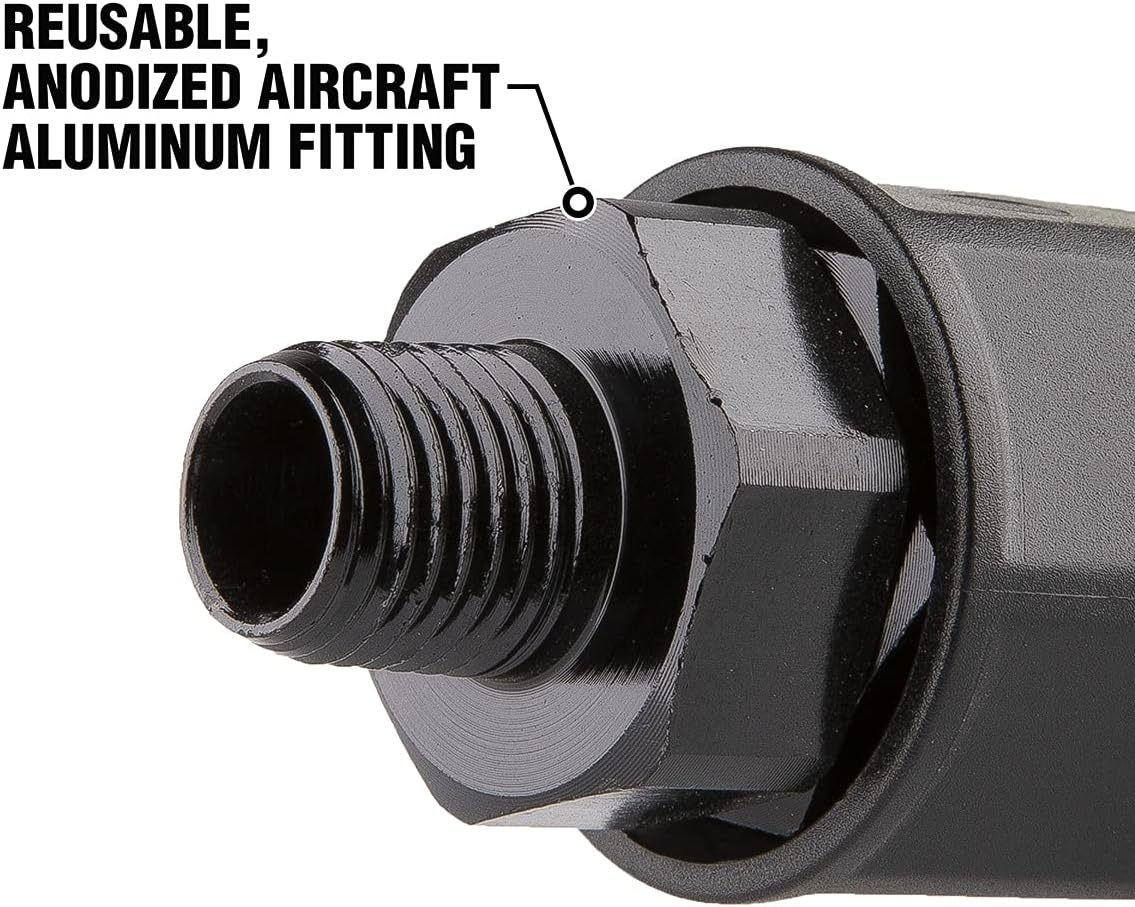 imageFlexzilla Pro Air Hose Reusable Fitting with Swivel 38 in RP900375S14 inches
