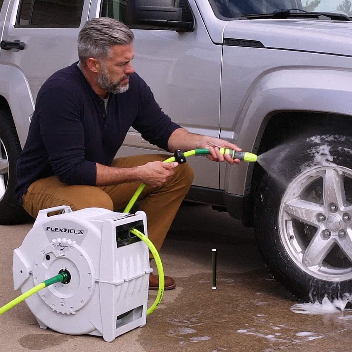 imageFlexzilla Pro Retractable Water Hose Reel 12 x 70 L8340FZ