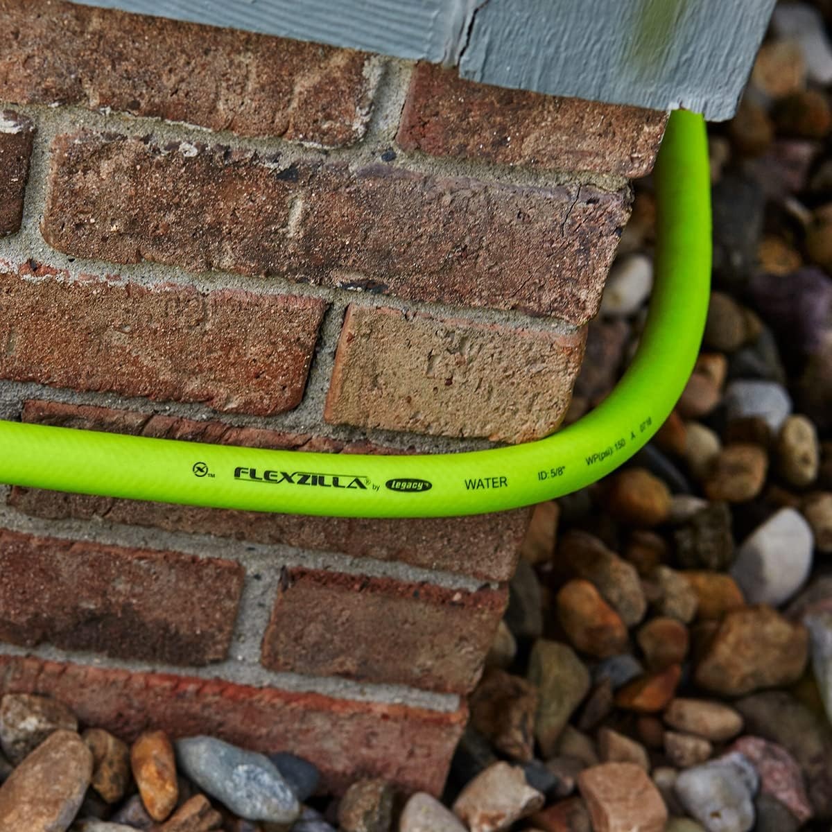 imageFlexzilla Pro Water Hose Bulk Plastic Spool 58 in x 250 ft Heavy Duty Lightweight ZillaGreen HFZ58250YWWater Hose