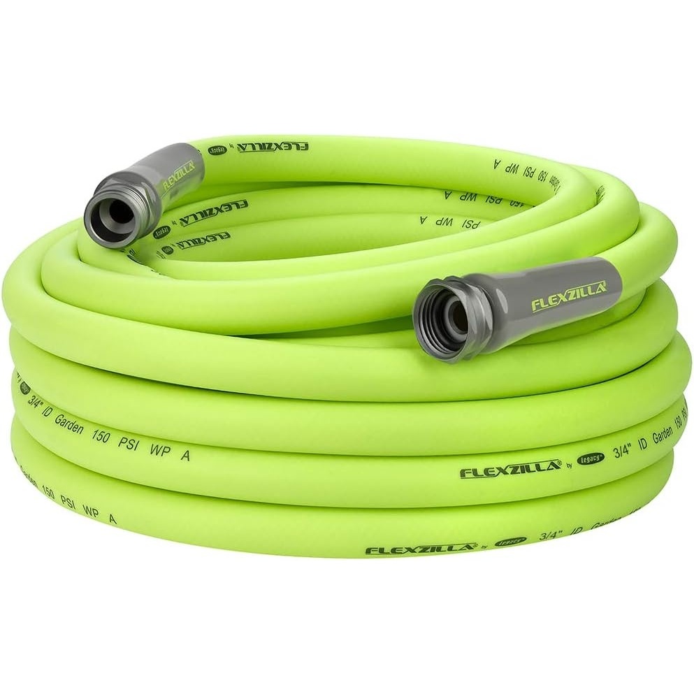 imageFlexzilla Garden Hose 34 in x 50 ft Lightweight AllWeather Water Hose Durable and Flexible LeakFree Connections50ft