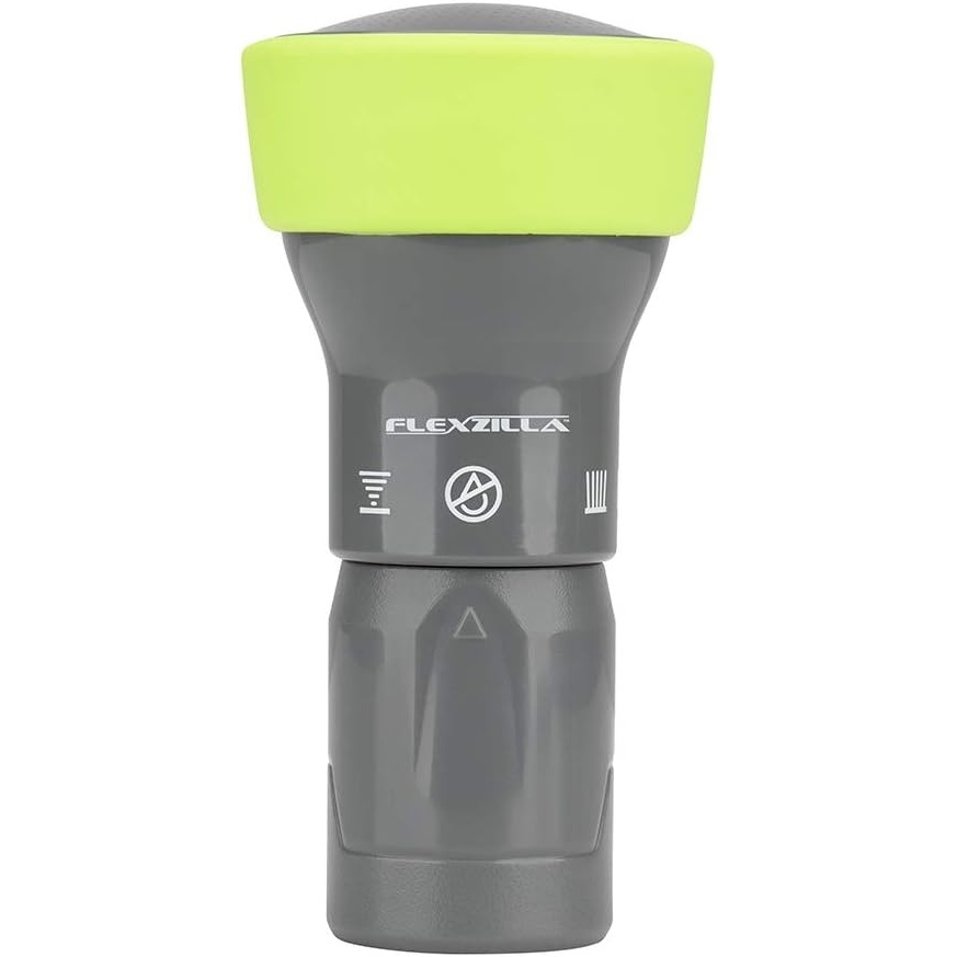 imageFlexzilla Garden Hose Nozzle 4Pattern Twist Action NFZG63 ZillaGreen