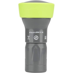 Flexzilla Garden Hose Nozzle – 4-Pattern Twist Action, NFZG63, ZillaGreen™