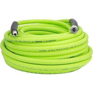 Flexzilla HFZPW426100Q-E 4200 PSI, 100′ Pressure Washer Hose, 3/8 in. x 100 ft, ZillaGreen