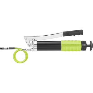 Flexzilla Heavy-Duty Lever Action Grease Gun with Rigid and Flexible Extensions – L1355FZ