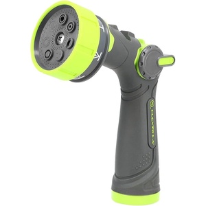 Flexzilla Metal Adjustable Pistol Grip Garden Hose Nozzle Sprayer with Durable Metal Construction & Variable Water Flow(7-Pattern Pressure Control)